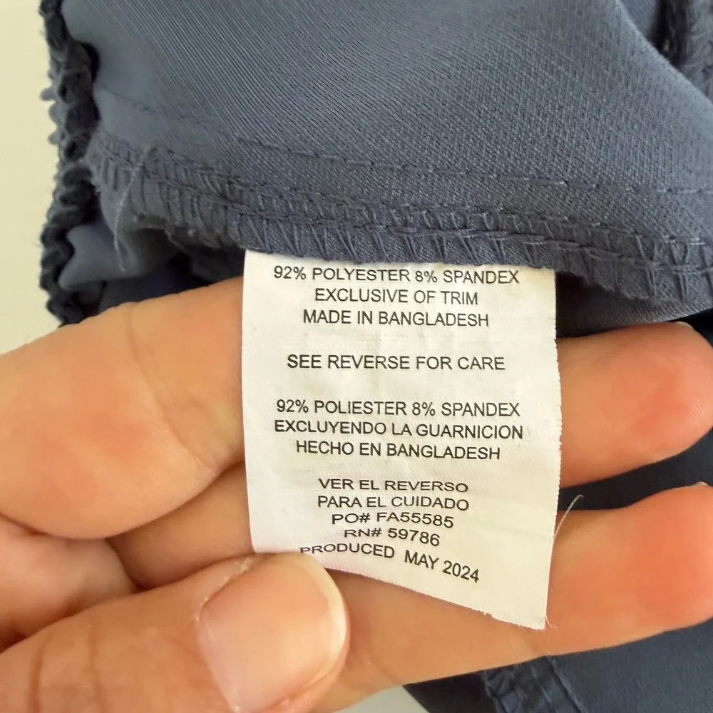 Leg3nd‎ Performance Joggers Men's SM Blue Pockets Drawstring Running Gym Lounge